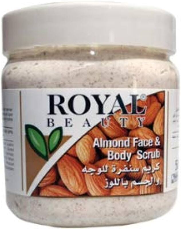 Royal Beauty Almond Face & Body Scrub 500 Ml